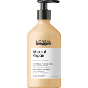 L´Oréal Professionnel Regenerační šampon pro velmi poškozené vlasy Serie Expert Absolut Repair Gold Quinoa + Protein (Instant Resurfacing Shampoo) 500 ml obraz