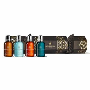 Molton Brown Dárková sada sprchových gelů Woody Aromatic Christmas Cracker obraz