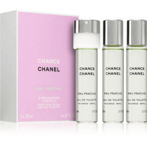 Chanel Chance Eau Fraiche - EDT náplň (3 x 20 ml) 60 ml obraz