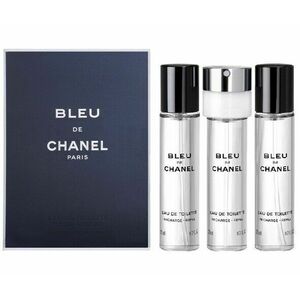 Chanel Bleu De Chanel - EDT náplň (3 x 20 ml) 60 ml obraz