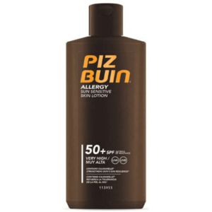 Piz Buin Mléko na opalování pro citlivou pokožku Allergy SPF 50+ (Sun Sensitive Skin Lotion) 200 ml obraz