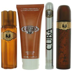 Cuba Gold - EDT 100 ml + EDT 35 ml + voda po holení 100 ml + sprchový gel 200 ml obraz