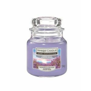 Yankee Candle Vonná svíčka Home Inspiration malá Lavender Beach 104 g obraz