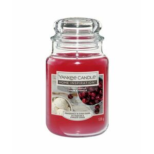 Yankee Candle Vonná svíčka Home Inspiration velká Cherry Vanilla 538 g obraz