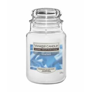 Yankee Candle Vonná svíčka Home Inspiration velká Soft Cotton 538 g obraz