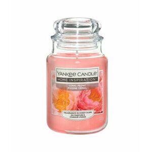 Yankee Candle Vonná svíčka Home Inspiration velká Coral Peony 538 g obraz