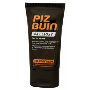 Piz Buin Krém na opalování na obličej SPF 50+ (Allergy Face Cream) 50 ml obraz