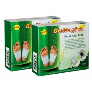 Biomagick Detoxikační náplasti 14 ks 2 balení: 2x 14 ks obraz