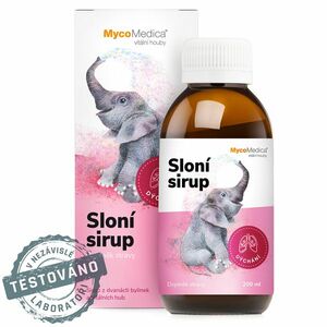 MycoMedica Sloní sirup 200 ml + tetovačky ZDARMA obraz