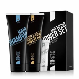 Angry Beards Jack Saloon shower set 468 ml obraz