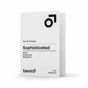 Beviro Sophisticated kolínská voda pánská 1 ml tester obraz