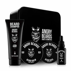 Angry Beards Jack Saloon velká kosmetická sada na vousy obraz