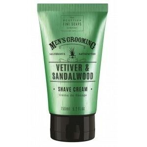 Scottish Fine Soaps Vetiver and Sandalwood krém na holení 150 ml obraz