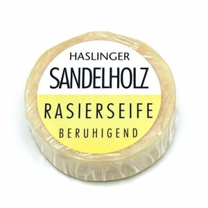 Haslinger Sandalwood mýdlo na holení 60 g obraz