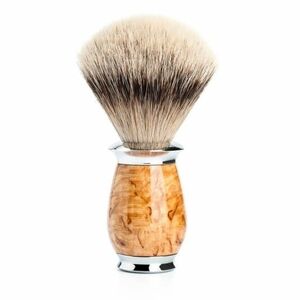 Mühle Purist Karelian Burl Birch Silvertip Badger obraz