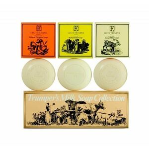 Geo F. Trumper Milk Soap Collection, mýdla 3 x 75 g obraz