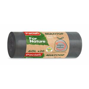 Paclan For Nature extra silné vrece na smeti 60l 20ks obraz