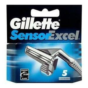 Gillette Sensor Excel náhradné hlavice do strojčeka 5 ks obraz