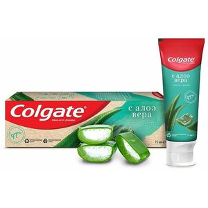 Colgate Natur Extracts Aloe zubná pasta 75 ml obraz