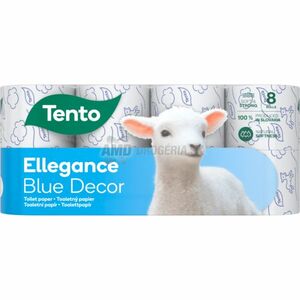 Ooops TENTO Toaletný papier 3-vrstvový Blue decor 16ks obraz