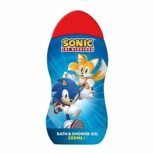 Disney Sonic sprchový gél a šampón na vlasy pre deti 300 ml obraz