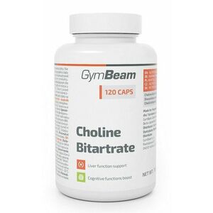 Choline bitartrát - GymBeam 120 kaps. obraz