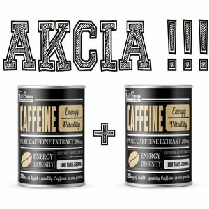 1 + 1 Zdarma: Caffeine - FitBoom 100 tbl. + 100 tbl. obraz