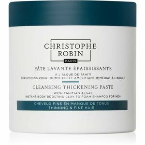 Christophe Robin Cleansing Thickening Paste with Tahitian Algae exfoliační šampon pro jemné nebo řídnoucí vlasy 250 ml obraz