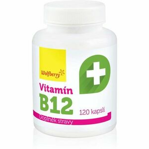 Wolfberry Vitamín B12 kapsle pro podporu snížení míry únavy a vyčerpání 120 cps obraz