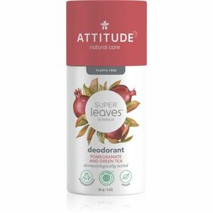 Attitude Super Leaves Deodorant tuhý deodorant bez obsahu hliníkových solí Vine Leaves & Pomegranate 85 g obraz