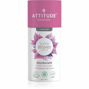 Attitude Super Leaves Deodorant tuhý deodorant bez obsahu hliníkových solí White Tea Leaves 85 g obraz