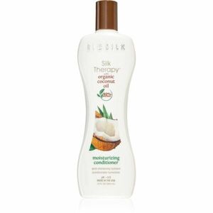 Biosilk Silk Therapy Natural Coconut Oil hydratační kondicionér s kokosovým olejem 355 ml obraz