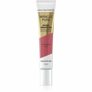 Max Factor Miracle Pure krémová tvářenka odstín 05 Delicate Pink 15 ml obraz