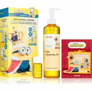 ma: nyo Minions Pure Cleansing Oil Set dárková sada pro dokonalé vyčištění pleti obraz