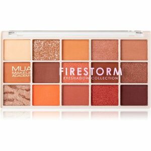 MUA Makeup Academy Professional 15 Shade Palette paletka očních stínů odstín Firestorm 12 g obraz