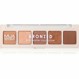 MUA Makeup Academy Professional 5 Shade Palette paletka očních stínů odstín Bronzed 3, 8 g obraz