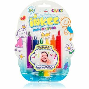 Craze INKEE Bath Crayons pastelky do vany 3+ 6 ks obraz