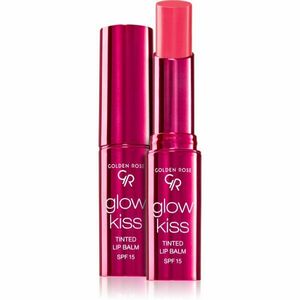 Golden Rose Glow Kiss tónovací balzám na rty SPF 15 odstín 03 Berry Pink 3 g obraz