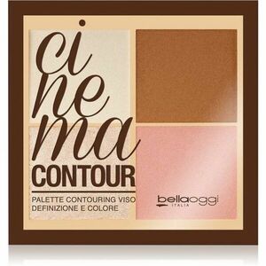 bellaoggi Cinema Contour konturovací a rozjasňující paleta 12.5 g obraz