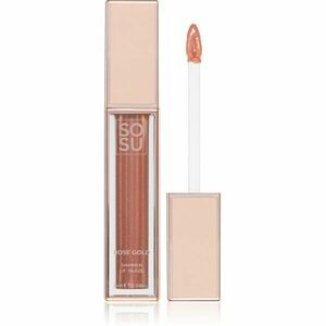 SOSU Cosmetics Shimmer Lip Glaze hydratační lesk na rty třpytivý odstín Golden 6 ml obraz