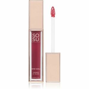 SOSU Cosmetics Satin Lip Glaze hydratační lesk na rty odstín Berry Sweet 6 ml obraz