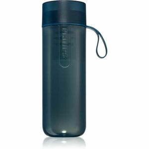 Philips AquaShield GoZero Fitness filtrační láhev barva Dark Blue 590 ml obraz