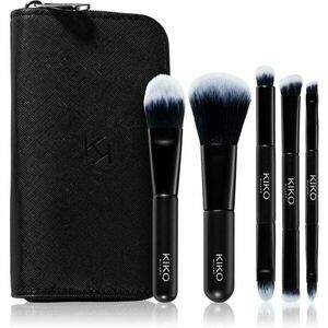 KIKO Milano Travel Brush Set sada štětců s pouzdrem obraz