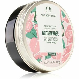 The Body Shop British Rose Body Butter tělové máslo s vůní růží 200 ml obraz