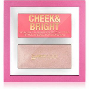 bellaoggi Cheek & Bright tvářenka s rozjasňovačem odstín Pink Shy 5 g obraz