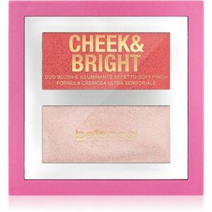 bellaoggi Cheek & Bright tvářenka s rozjasňovačem odstín Posh Rose 5 g obraz