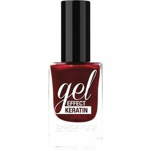 bellaoggi Gel Effect Keratin Nail Polish lak na nehty odstín Fire Red 10 ml obraz