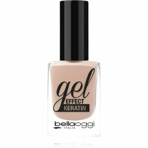 bellaoggi Gel Effect Keratin Nail Polish lak na nehty odstín Nude Look 10 ml obraz