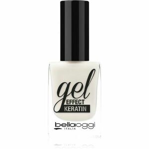 bellaoggi Gel Effect Keratin Nail Polish lak na nehty odstín White Angel 10 ml obraz