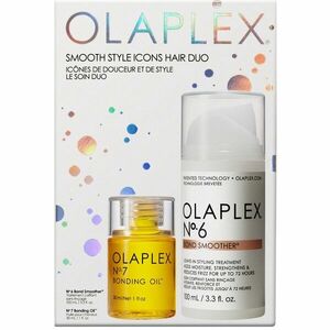 Olaplex Smooth Style Icons Hair Duo stylingová sada na vlasy pro uhlazení vlasů 130 ml obraz